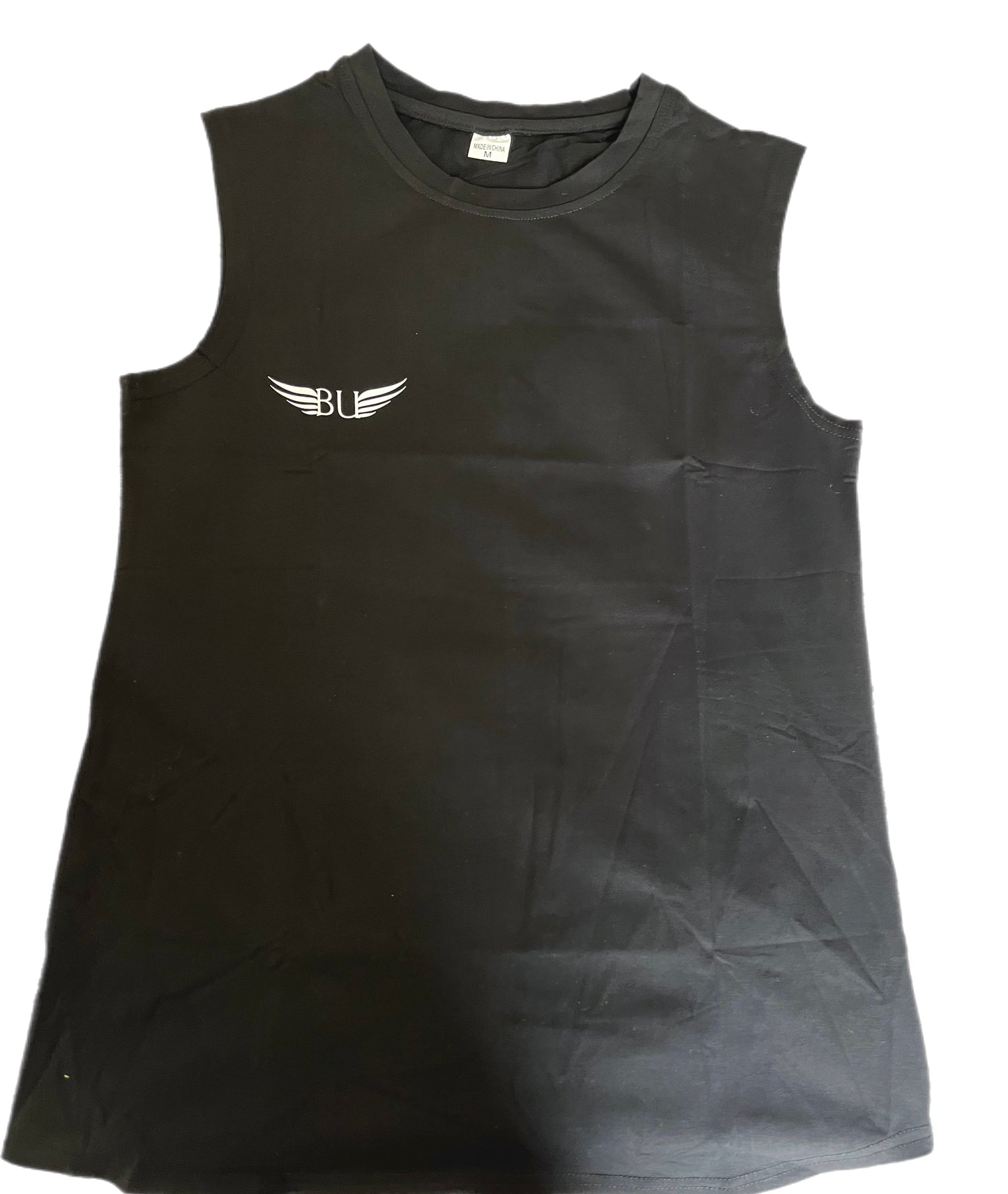 Fitted BU gym sleeveless shirt