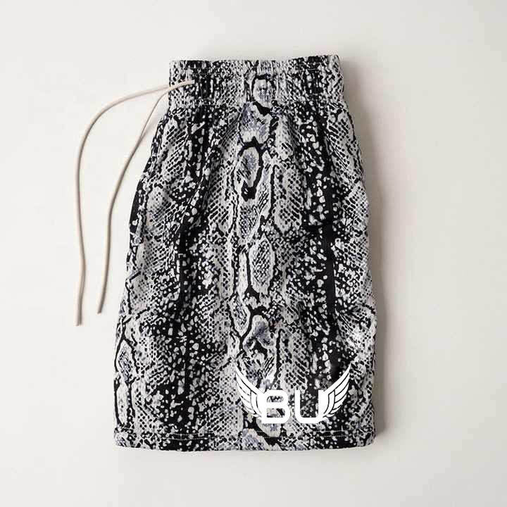 Bu snake skin shorts