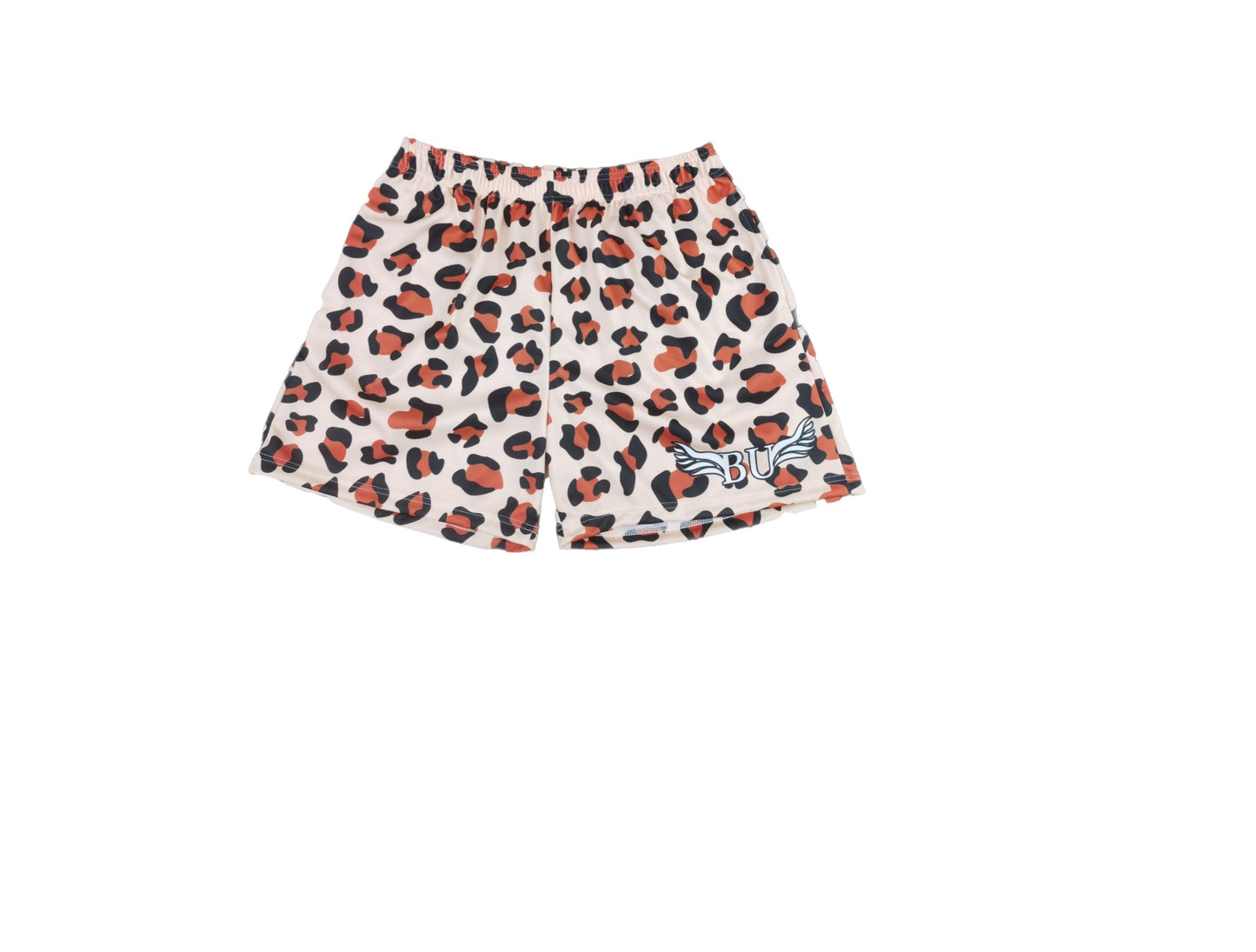 BU cheetah shorts