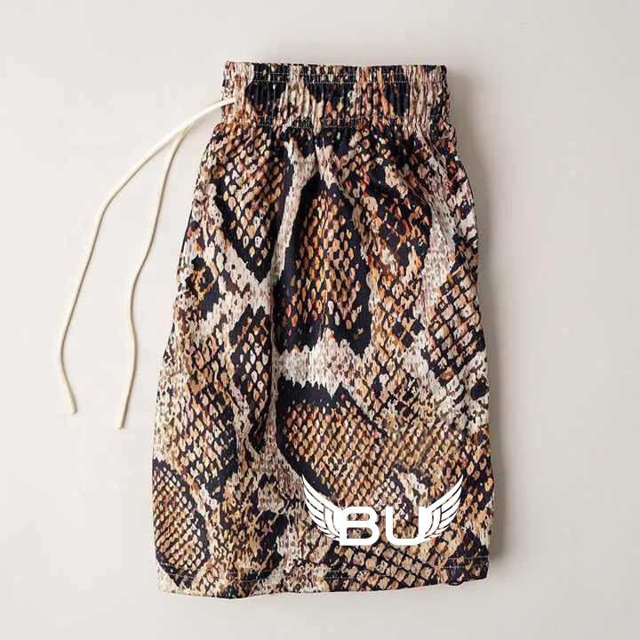 Bu snake skin shorts