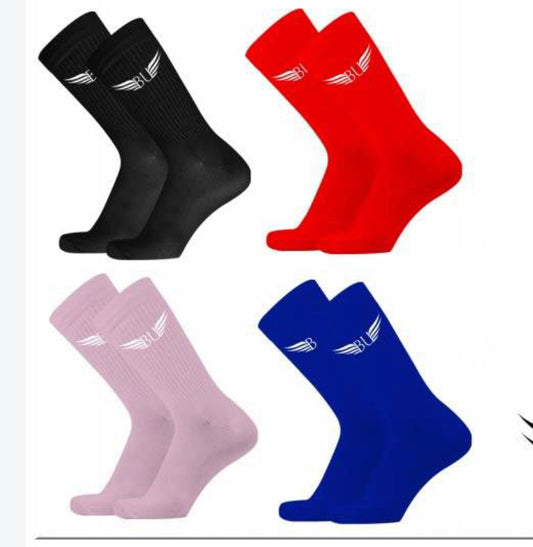 BU crew cut socks