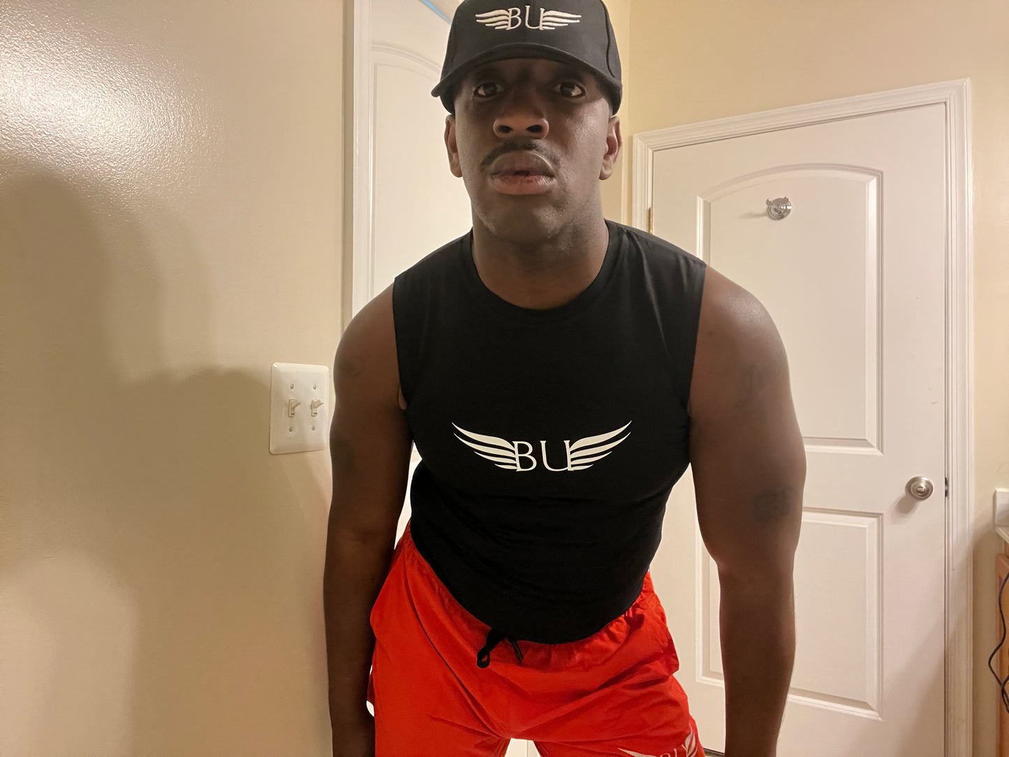 BU Gym muscle sleeveless shirt